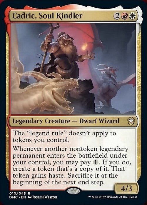 Cadric, Soul Kindler ~ Commander: Dominaria United [ NM ] [ Magic MTG ]