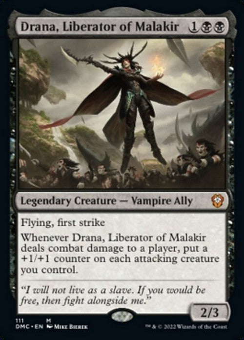 Drana, Liberator of Malakir ~ Commander: Dominaria United [ NM ] [ Magic MTG ]