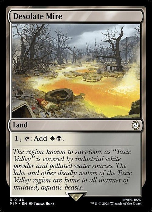 Desolate Mire ~ Commander: Fallout [ NearMint ] [ Magic MTG ]