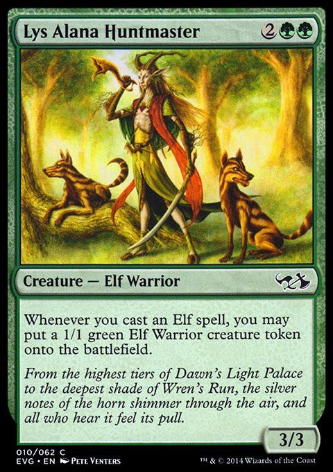 Lys Alana Huntmaster ~ Duel Decks [ Excellent ] [ Magic MTG ]