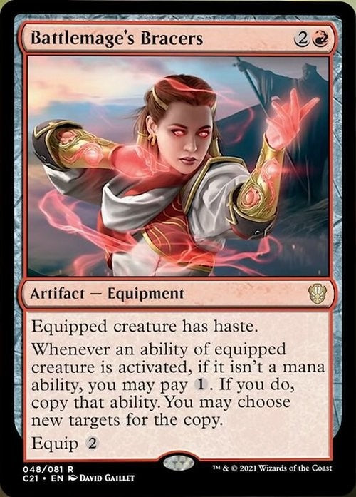 Battlemage's Bracers ~ Commander: Strixhaven [ NearMint ] [ Magic MTG ]