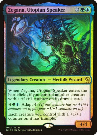 FOIL Zegana, Utopian Speaker ~ Guild Kits [ Excellent ] [ Magic MTG ]