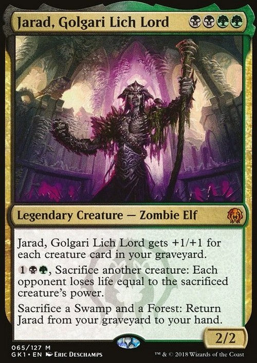 Jarad, Golgari Lich Lord ~ Guild Kits [ Excellent ] [ Magic MTG ]