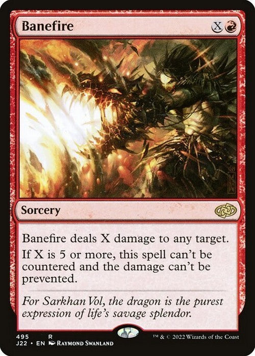 Banefire ~ Jumpstart 2022 [ NearMint ] [ Magic MTG ]