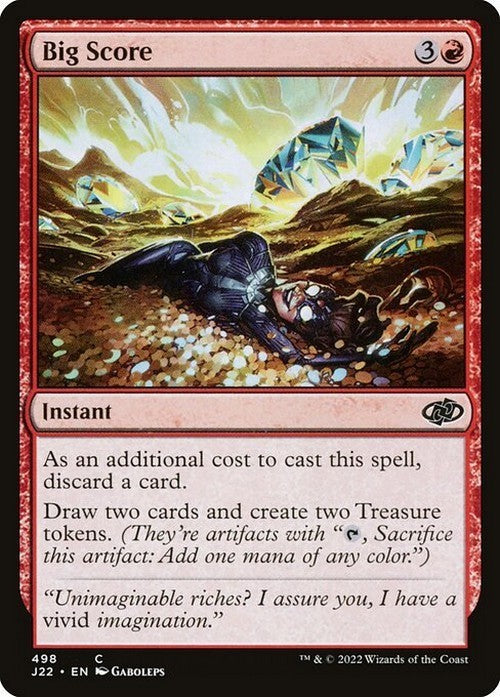 Big Score ~ Jumpstart 2022 [ NearMint ] [ Magic MTG ]
