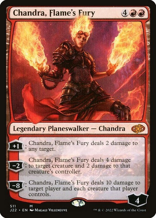 Chandra, Flame's Fury ~ Jumpstart 2022 [ NearMint ] [ Magic MTG ]