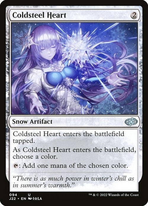 Coldsteel Heart (ANIME) ~ Jumpstart 2022 [ NearMint ] [ Magic MTG ]