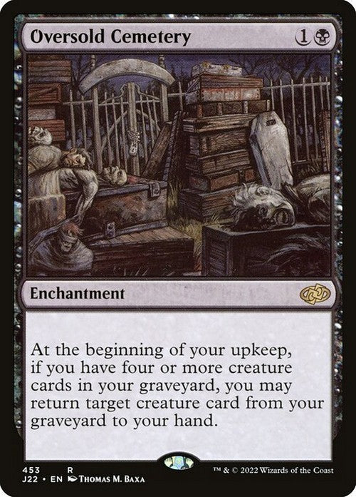 Oversold Cemetery ~ Jumpstart 2022 [ NearMint ] [ Magic MTG ]