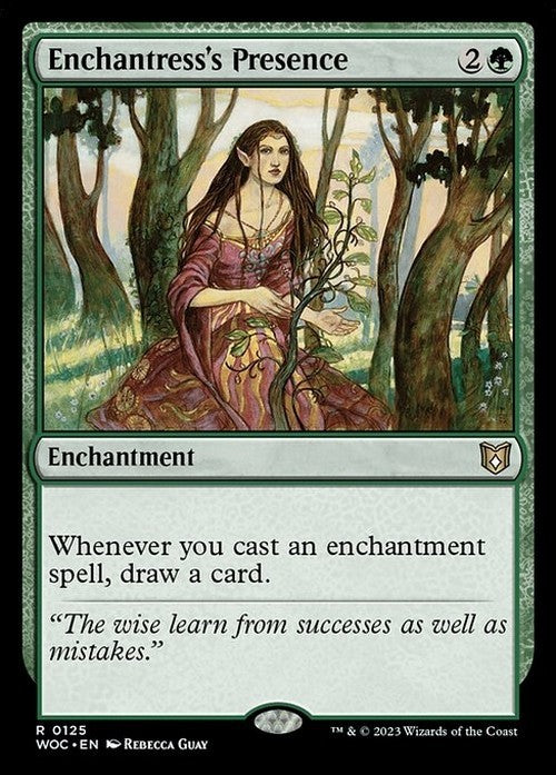 Enchantress's Presence ~ Commander: Wilds of Eldraine [ NearMint ] [ Magic MTG ]