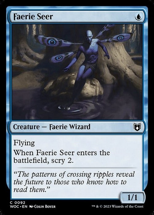 Faerie Seer ~ Commander: Wilds of Eldraine [ NearMint ] [ Magic MTG ]