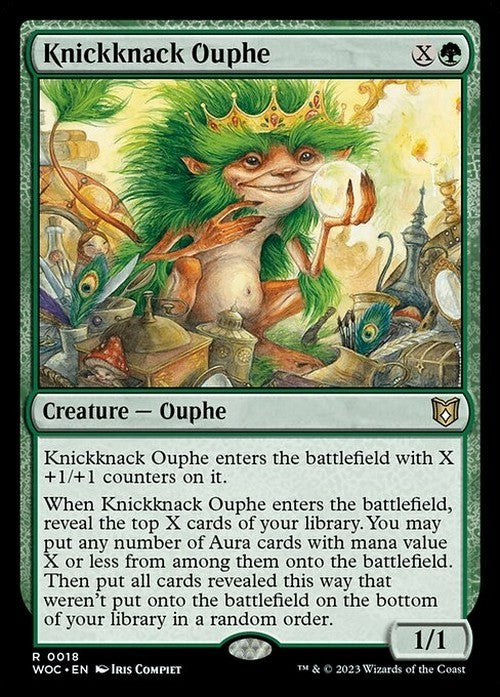 Knickknack Ouphe ~ Commander: Wilds of Eldraine [ NearMint ] [ Magic MTG ]