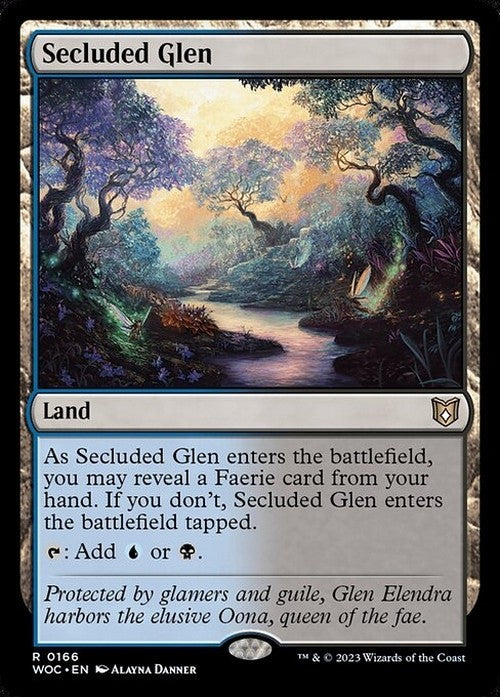 Secluded Glen ~ Commander: Wilds of Eldraine [ NM ] [ Magic MTG ]