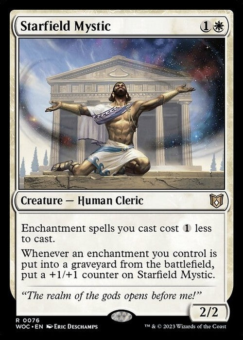 Starfield Mystic ~ Commander: Wilds of Eldraine [ NM ] [ Magic MTG ]