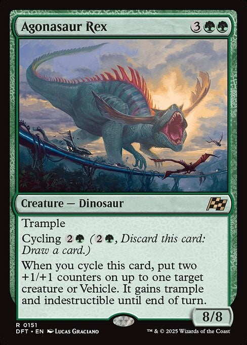 Agonasaur Rex ~ Aetherdrift [ NearMint ] [ Magic MTG ]