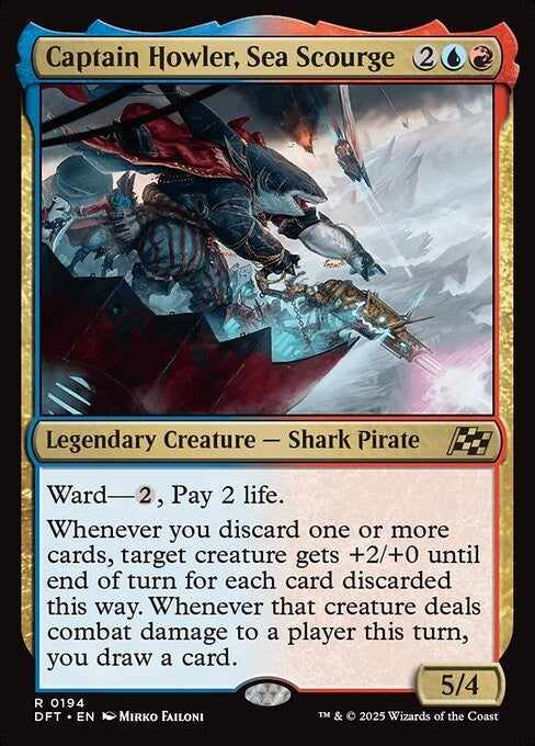 Captain Howler, Sea Scourge ~ Aetherdrift [ NearMint ] [ Magic MTG ]