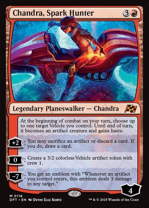 Chandra, Spark Hunter ~ Aetherdrift [ NearMint ] [ Magic MTG ]