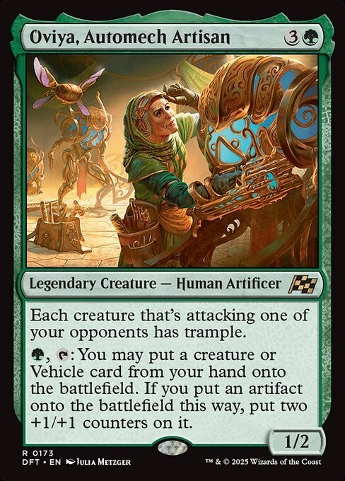 Oviya, Automech Artisan ~ Aetherdrift [ NearMint ] [ Magic MTG ]