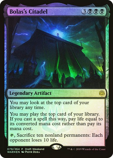 FOIL Bolas's Citadel ~ Draft Weekend War of the Spark [ NearMint ] [ Magic MTG ]
