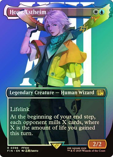 FOIL ANIME Hope Estheim ~ Final Fantasy [ NM ] [ Magic MTG ]