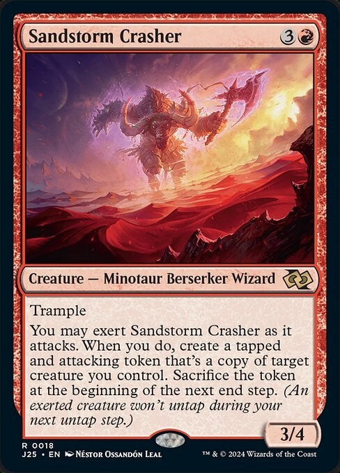 Sandstorm Crasher ~ Jumpstart 2025 [ NearMint ] [ Magic MTG ]