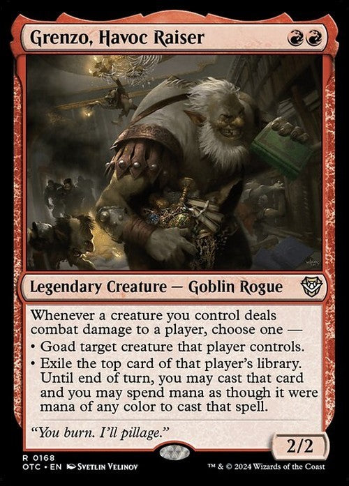 Grenzo, Havoc Raiser ~ Commander: Outlaws of Thunder Junction [ NM ] [ MTG ]