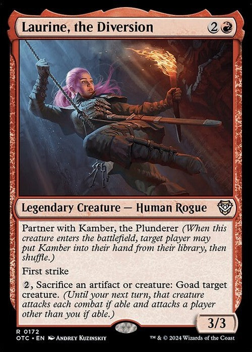 Laurine, the Diversion ~ Commander: Outlaws of Thunder Junction [ NM ] [ MTG ]