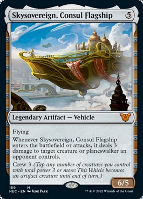 Skysovereign, Consul Flagship ~ Commander: Kamigawa: Neon Dynasty [ NM ] [ MTG ]