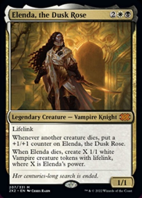 Elenda, the Dusk Rose ~ Double Masters 2022 [ NearMint ] [ Magic MTG ]