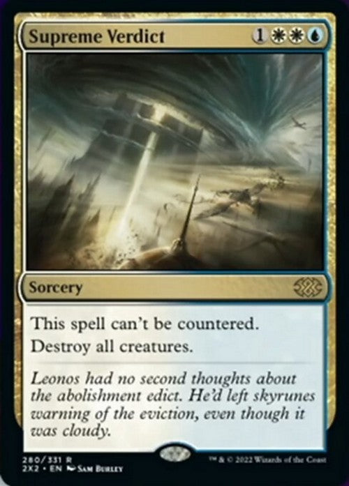 Supreme Verdict ~ Double Masters 2022 [ NearMint ] [ Magic MTG ]