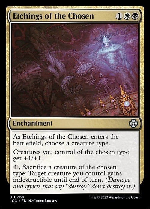Etchings of the Chosen ~ Commander: The Lost Caverns of Ixalan [ NM ] [ MTG ]