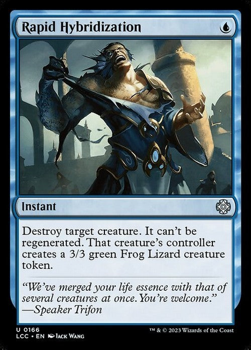 Rapid Hybridization ~ Commander: The Lost Caverns of Ixalan [ NM ] [ Magic MTG ]