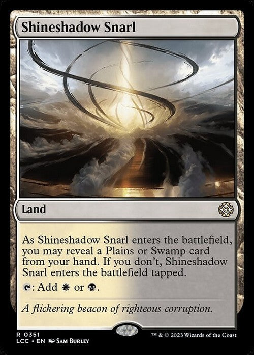 Shineshadow Snarl ~ Commander: The Lost Caverns of Ixalan [ NM ] [ Magic MTG ]