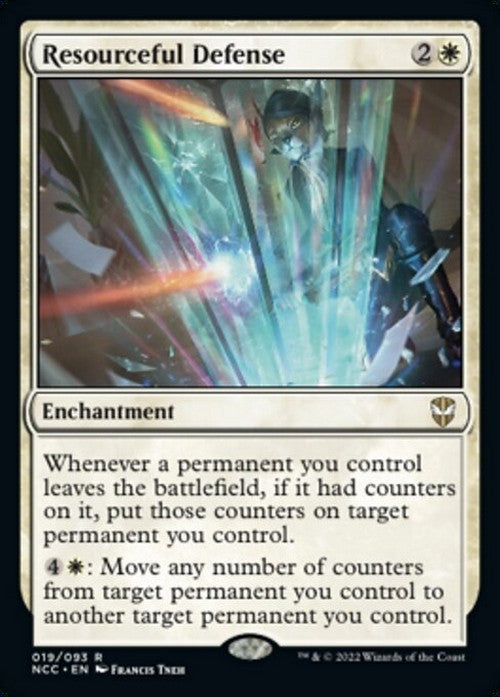Resourceful Defense ~ Commander: Streets of New Capenna [ NM ] [ Magic MTG ]