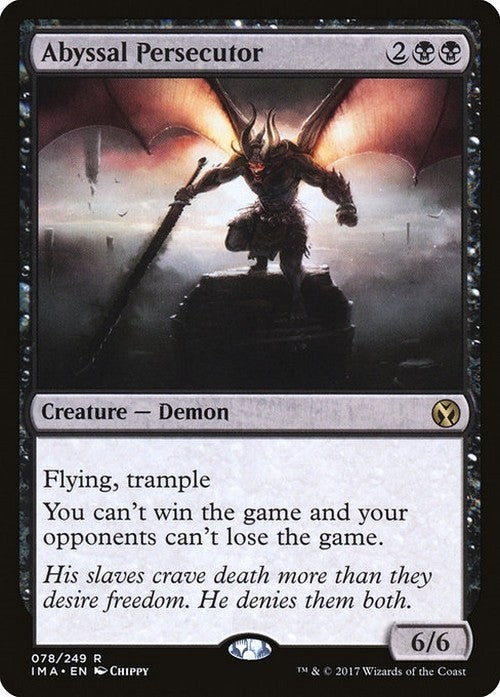 Abyssal Persecutor ~ Iconic Masters [ Excellent ] [ Magic MTG ]