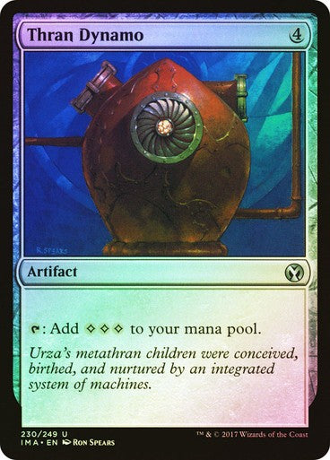FOIL Thran Dynamo ~ Iconic Masters [ NM ] [ Magic MTG ]