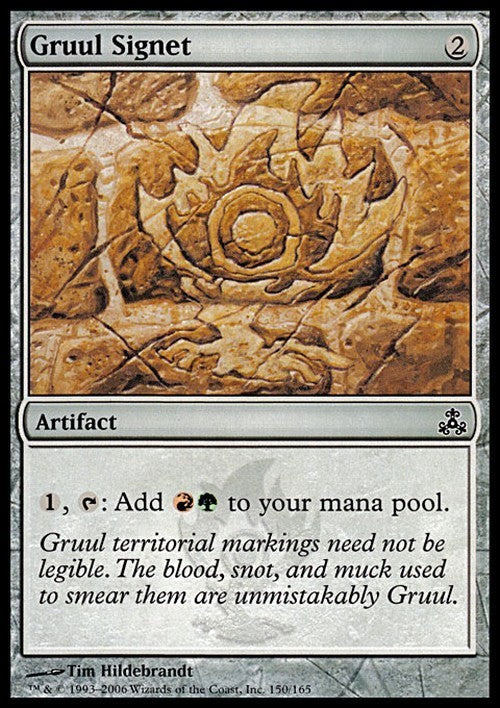 Gruul Signet ~ Guildpact [ Excellent ] [ Magic MTG ]