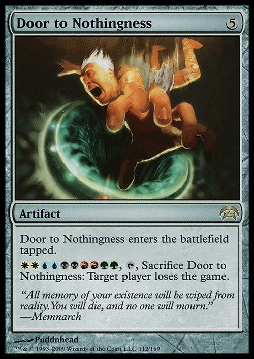 Door to Nothingness ~ Planechase [ Excellent ] [ Magic MTG ]