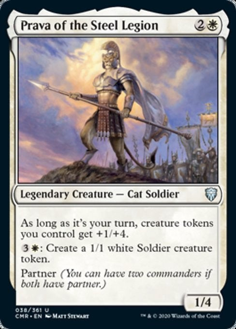 Prava of the Steel Legion ~ Commander Legends 1 [ NearMint ] [ Magic MTG ]