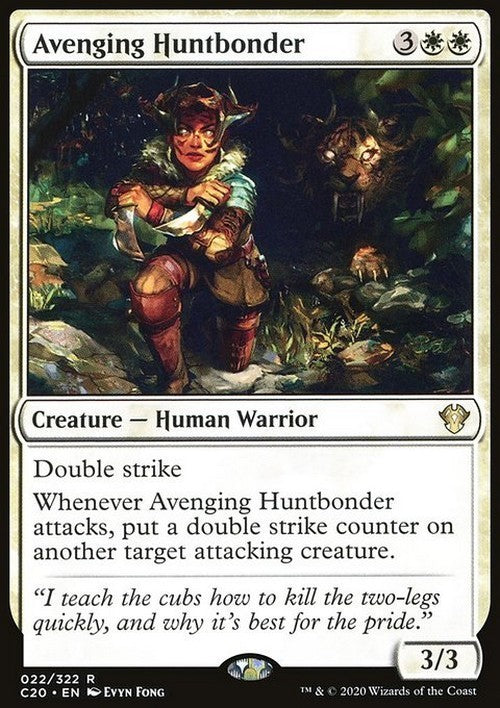 Avenging Huntbonder ~ Commander: Ikoria [ NearMint ] [ Magic MTG ]