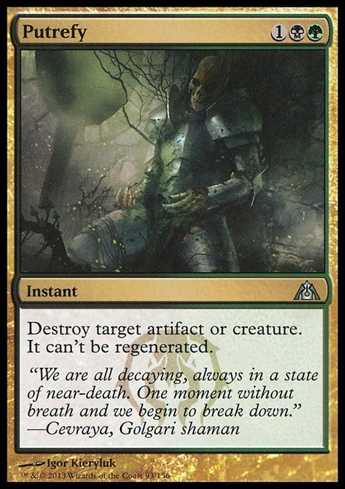 Putrefy ~ Dragon's Maze [ Excellent ] [ Magic MTG ]