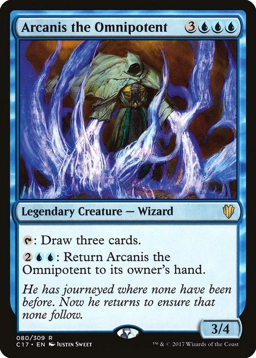 Arcanis the Omnipotent ~ Commander 2017 [ Excellent ] [ Magic MTG ]