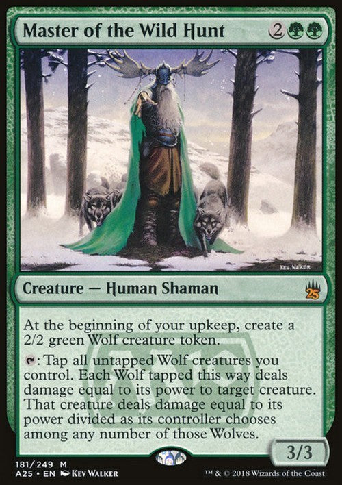 Master of the Wild Hunt ~ Masters 25 [ Excellent ] [ Magic MTG ]