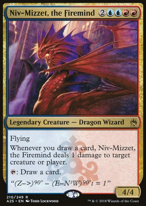 Niv-Mizzet, the Firemind ~ Masters 25 [ Excellent ] [ Magic MTG ]
