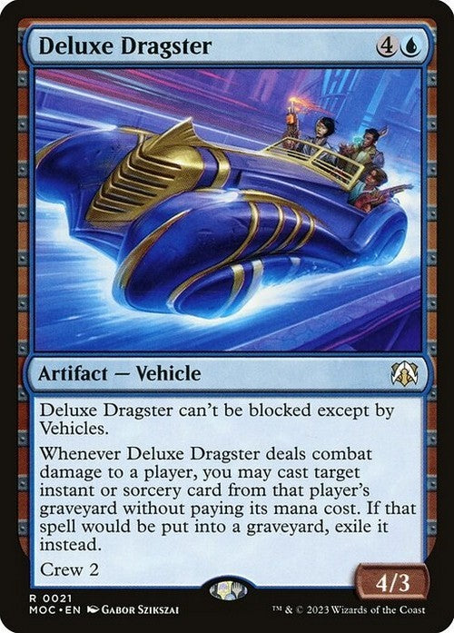 Deluxe Dragster ~ Commander: March of the Machine [ NM ] [ Magic MTG ]