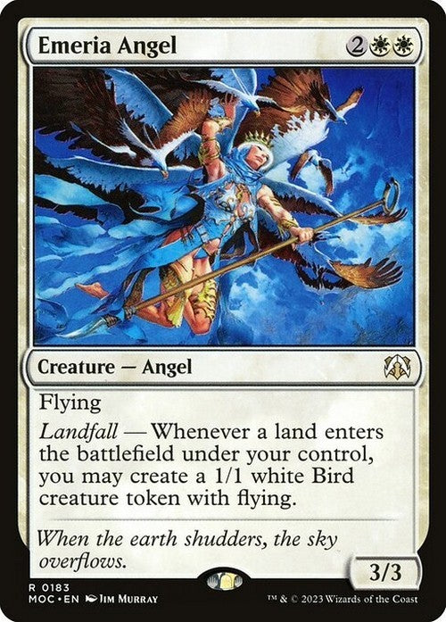 Emeria Angel ~ Commander: March of the Machine [ NM ] [ Magic MTG ]