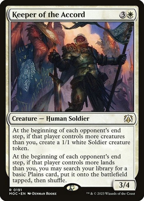 Keeper of the Accord ~ Commander: March of the Machine [ NM ] [ Magic MTG ]