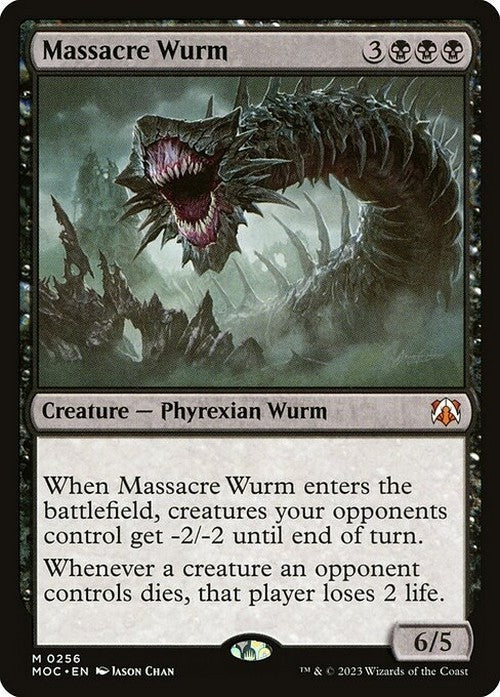 Massacre Wurm ~ Commander: March of the Machine [ NM ] [ Magic MTG ]