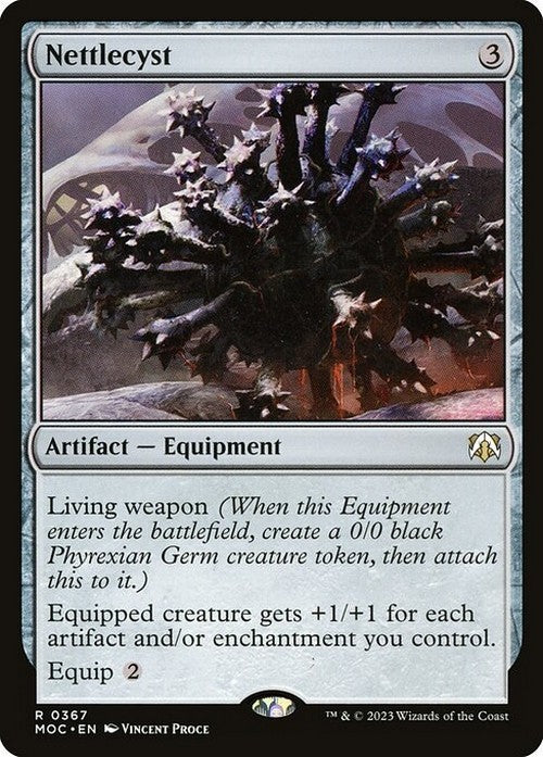 Nettlecyst ~ Commander: March of the Machine [ NM ] [ Magic MTG ]