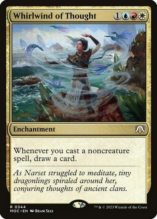 Whirlwind of Thought ~ Commander: March of the Machine [ NM ] [ Magic MTG ]