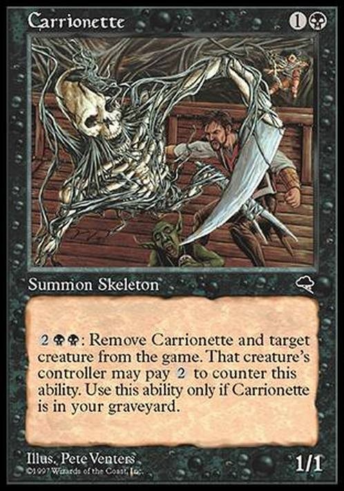 Carrionette ~ Tempest [ Excellent ] [ Magic MTG ]